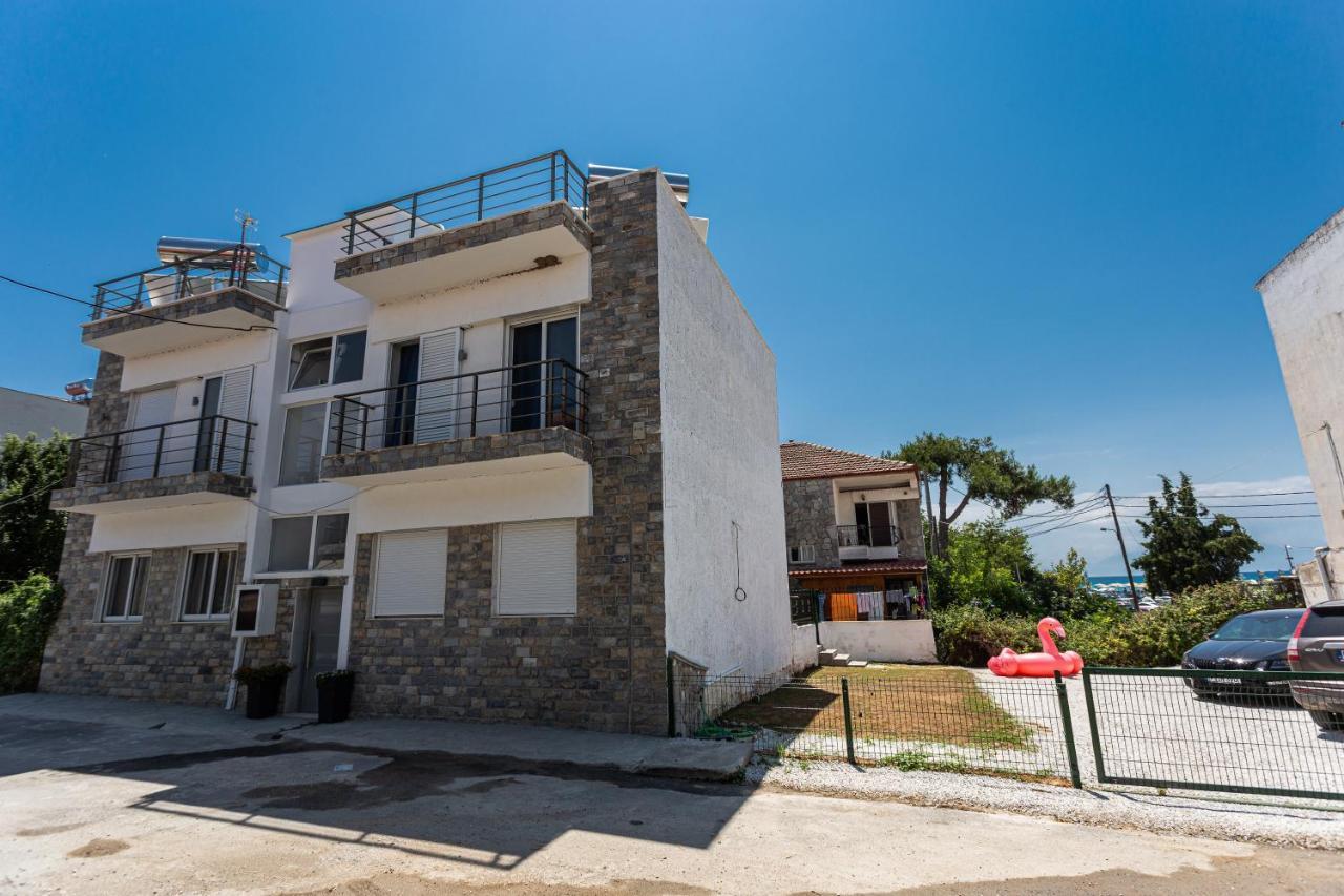 Halkidiki Beach Apartments 2 Nea Kalikratia Vergia Beach Nea Kallikrateia 外观 照片