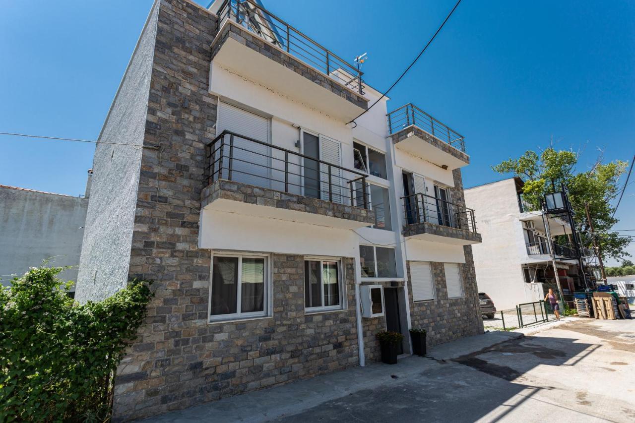 Halkidiki Beach Apartments 2 Nea Kalikratia Vergia Beach Nea Kallikrateia 外观 照片