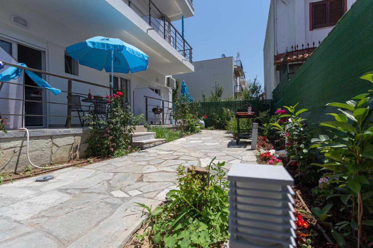 Halkidiki Beach Apartments 2 Nea Kalikratia Vergia Beach Nea Kallikrateia 外观 照片