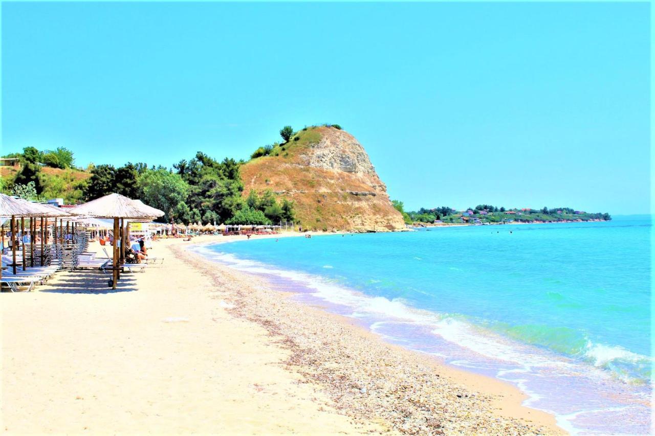 Halkidiki Beach Apartments 2 Nea Kalikratia Vergia Beach Nea Kallikrateia 外观 照片