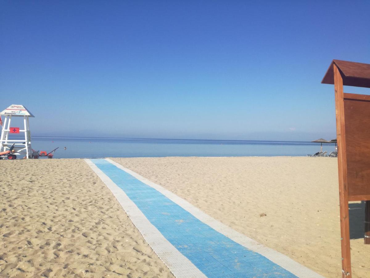 Halkidiki Beach Apartments 2 Nea Kalikratia Vergia Beach Nea Kallikrateia 外观 照片