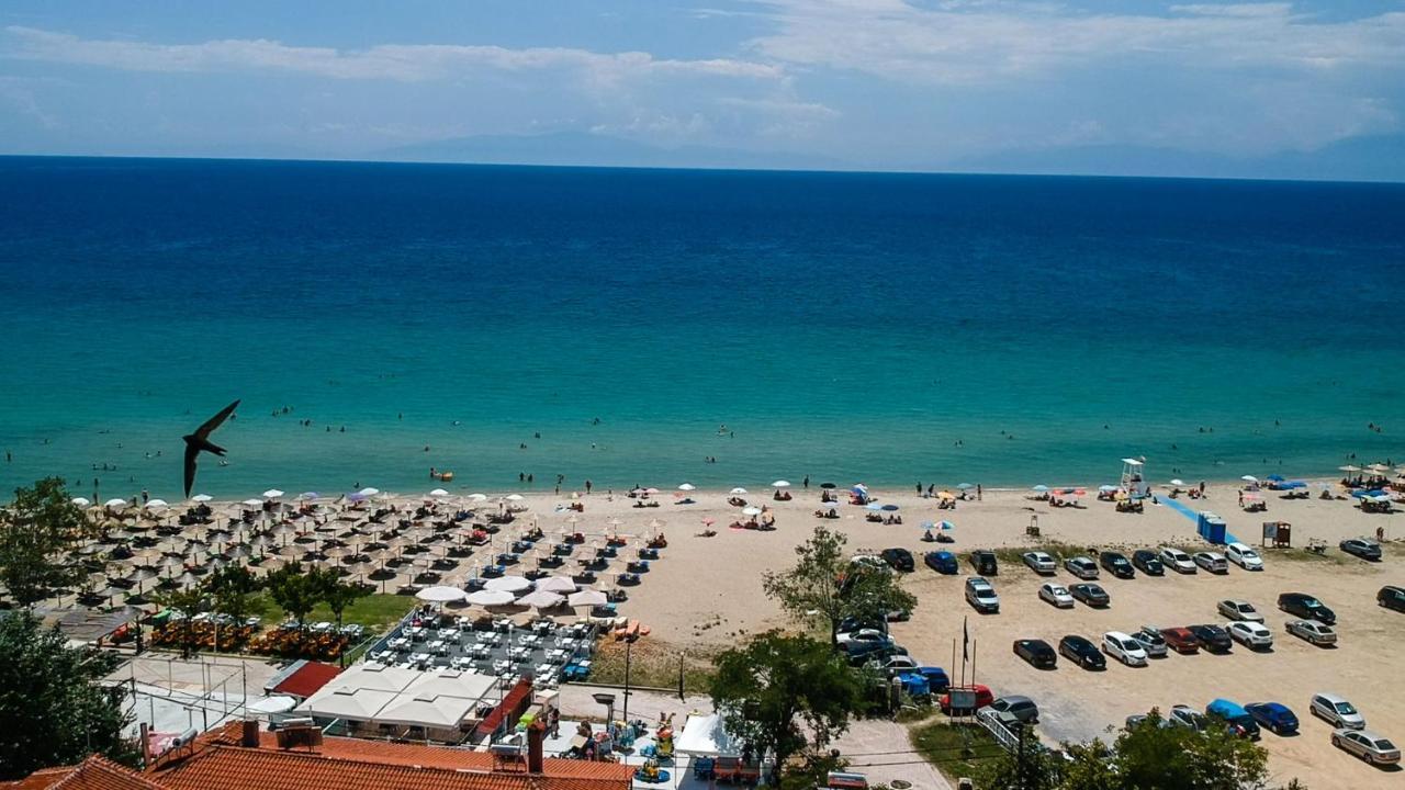 Halkidiki Beach Apartments 2 Nea Kalikratia Vergia Beach Nea Kallikrateia 外观 照片